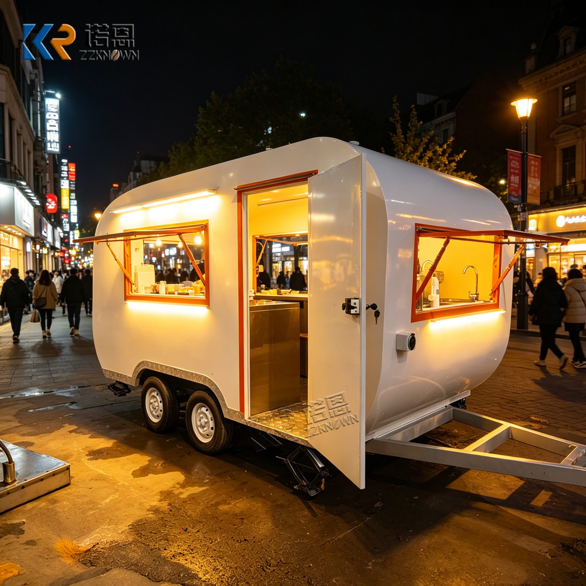 Food Sweet Snacks - Customizable Commercial Food Truck Outdoor Mobile