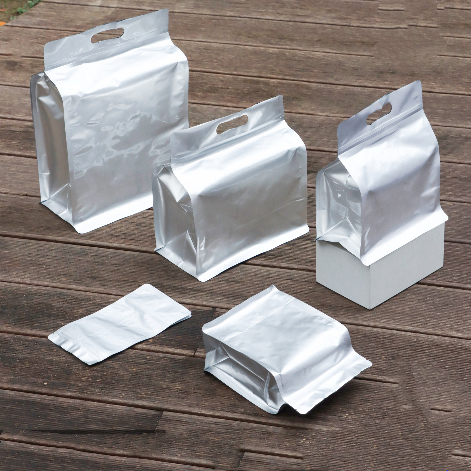 20PCS 3D Portable Aluminum Foi - Food Snacks For Christmas avaliação e preço