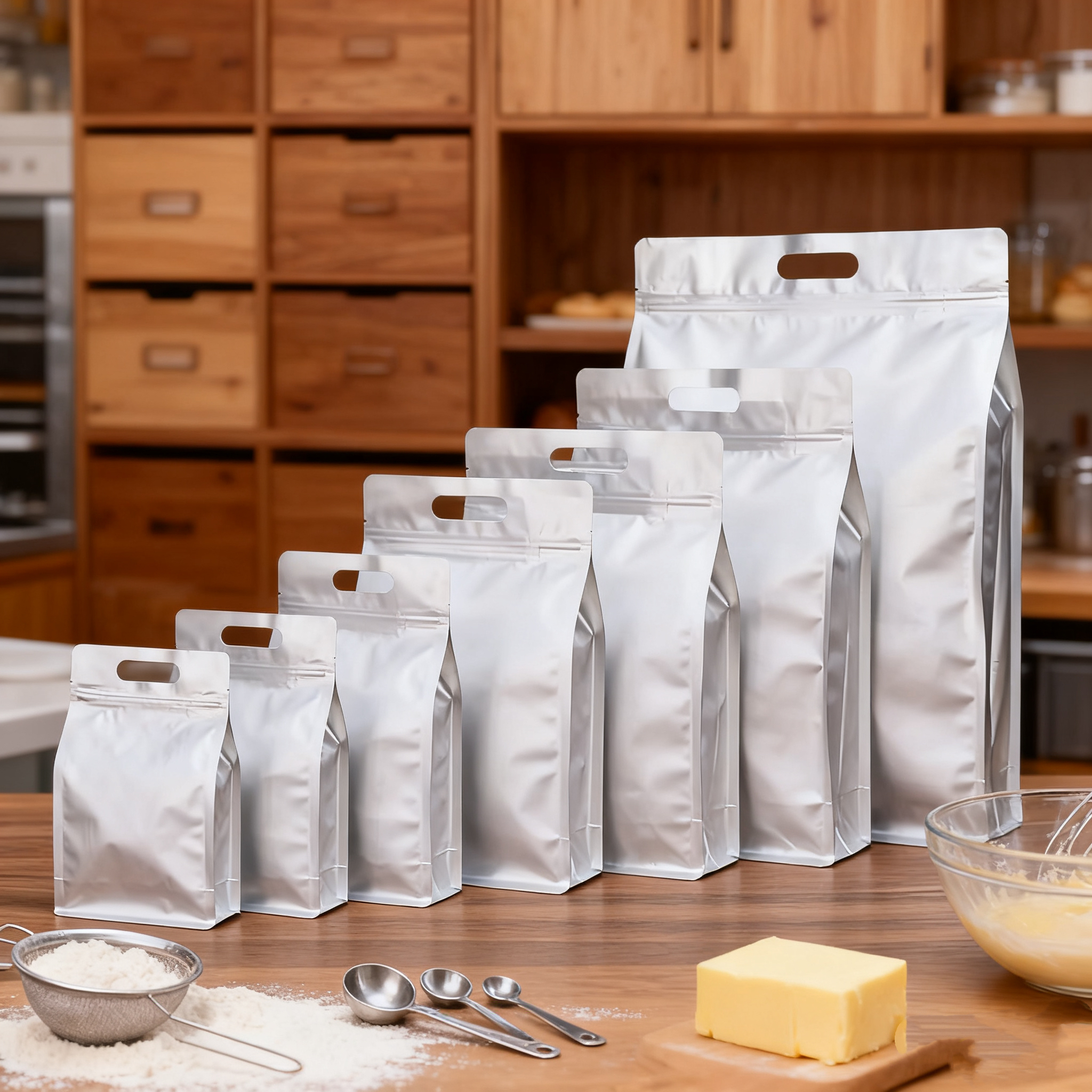20PCS 3D Portable Aluminum Foi - Food Snacks For Christmas avaliação e preço