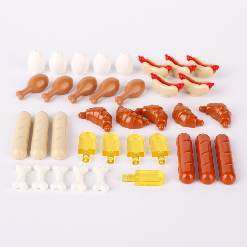 MOC City Street Figures Food P - Food Sweet Snacks avaliação e preço