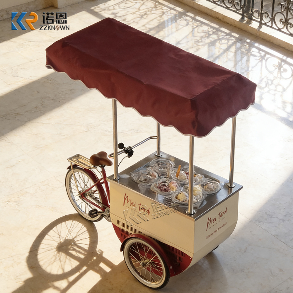 Luxury Portable Food Cart MCon - Food Snacks Business avaliação e preço
