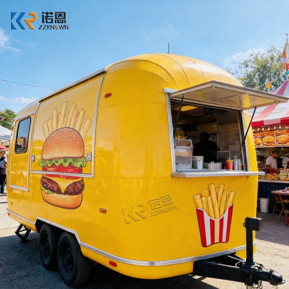 Outdoor Mobile Food Truck Stai - Food Snacks Business avaliação e preço