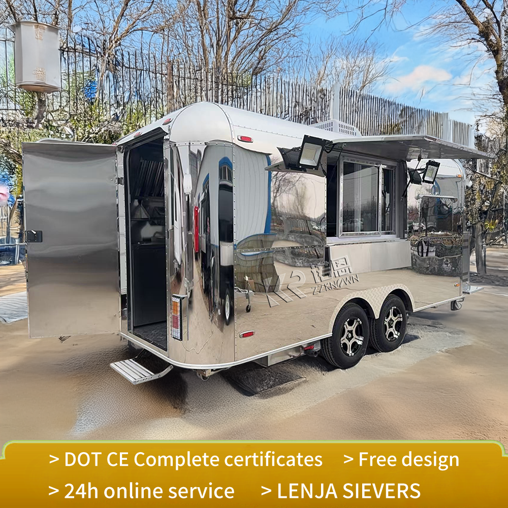 Outdoor Mobile Food Truck Stai - Food Snacks Business avaliação e preço