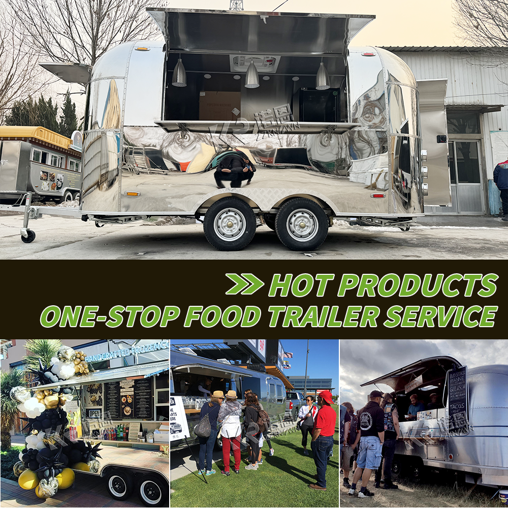 Outdoor Mobile Food Truck Stai - Food Snacks Business avaliação e preço