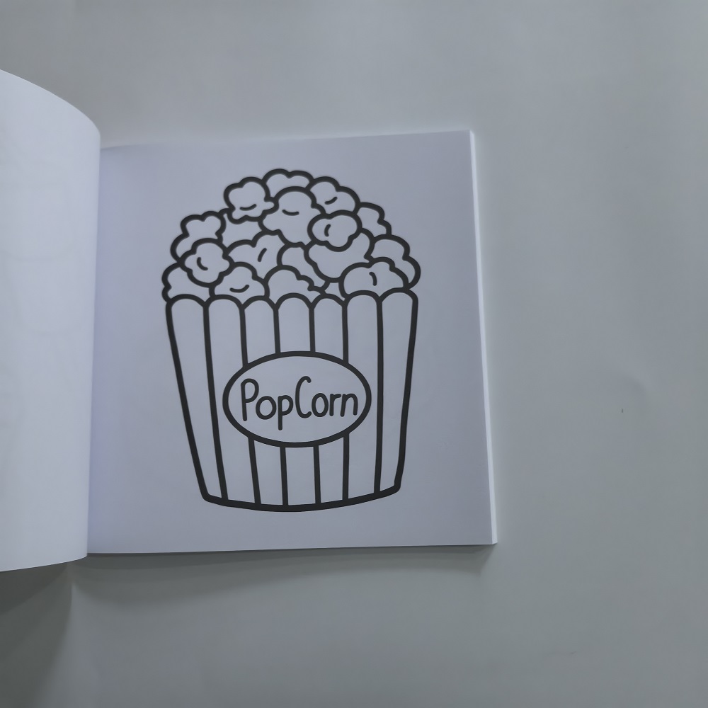Food Drinks and Desserts Color - Food And Snacks Coloring Book avaliação e preço