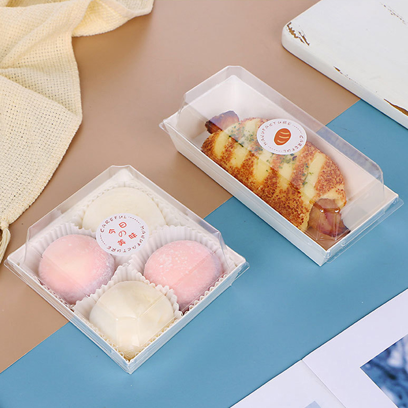 50Pcs Kraft Paper Box Bento Br - Food Snacks For Christmas avaliação e preço