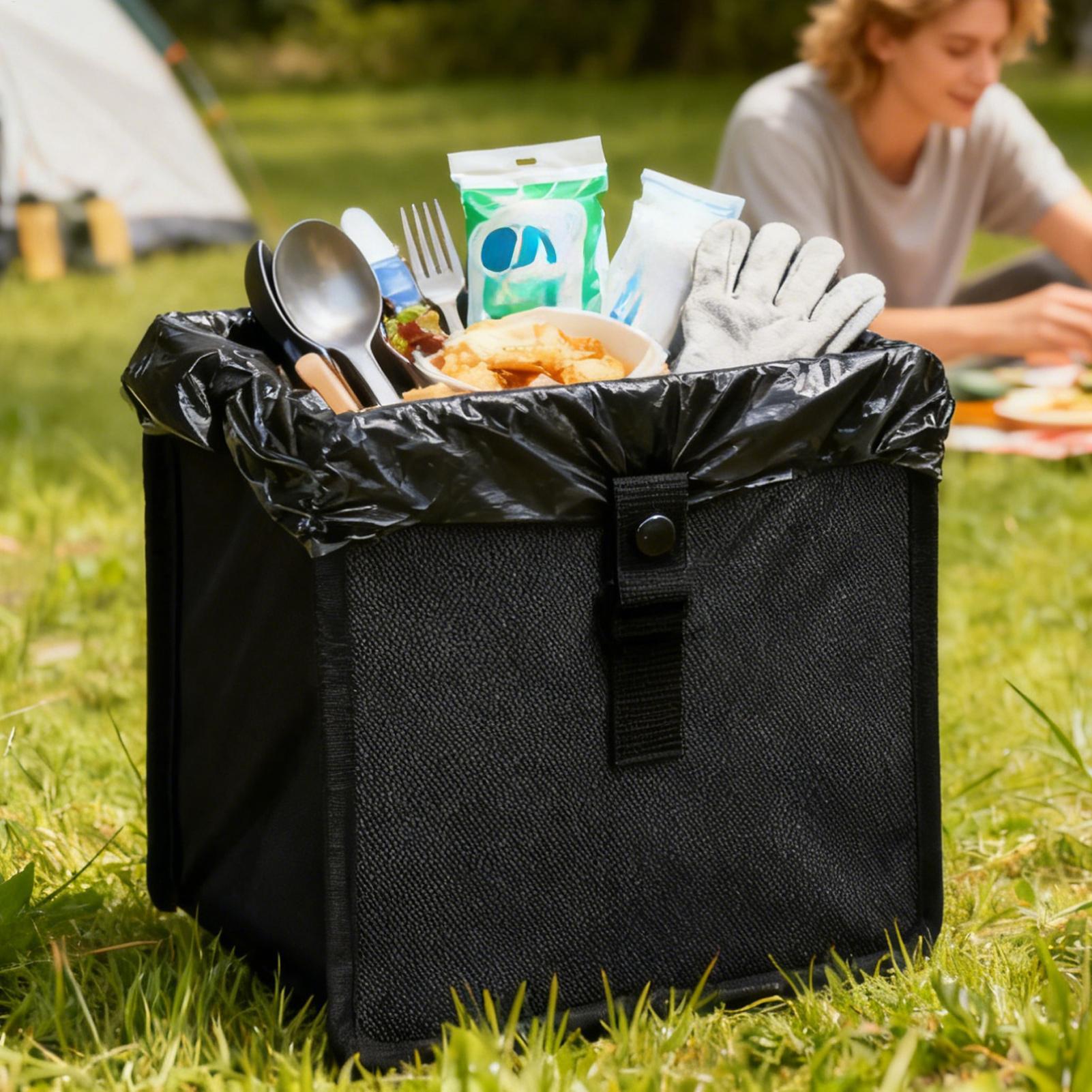 Car Trash Can Foldable Backsea - Rv Snacks & Food Zone Surat Menu avaliação e preço