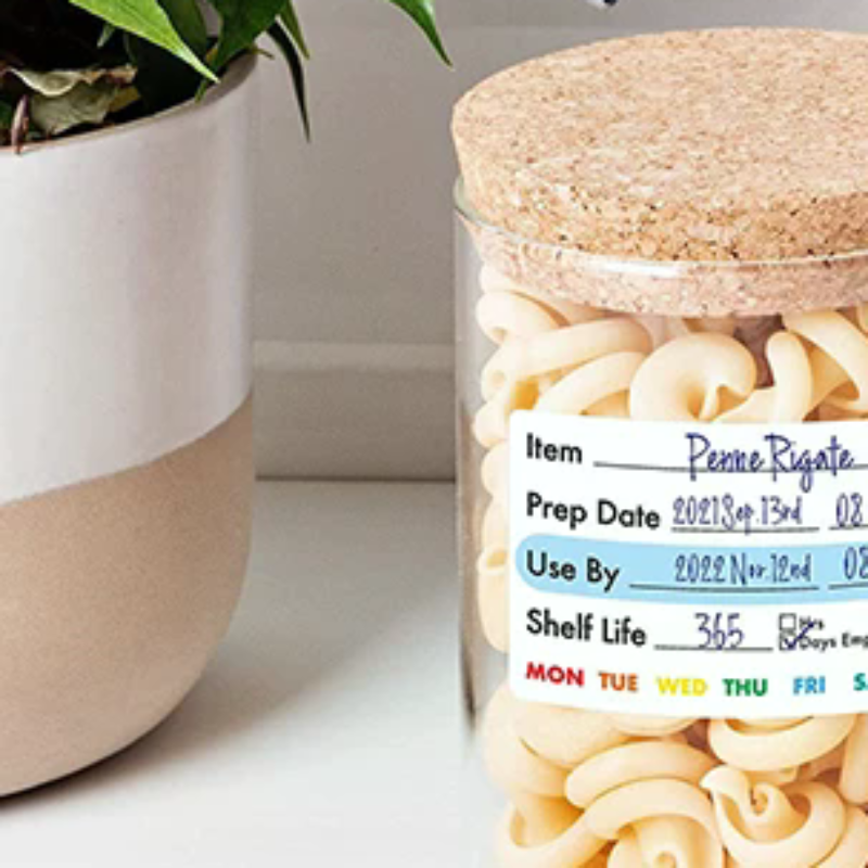300Pcs/Roll Kitchen Date Food  - Snacks Food Labels avaliação e preço