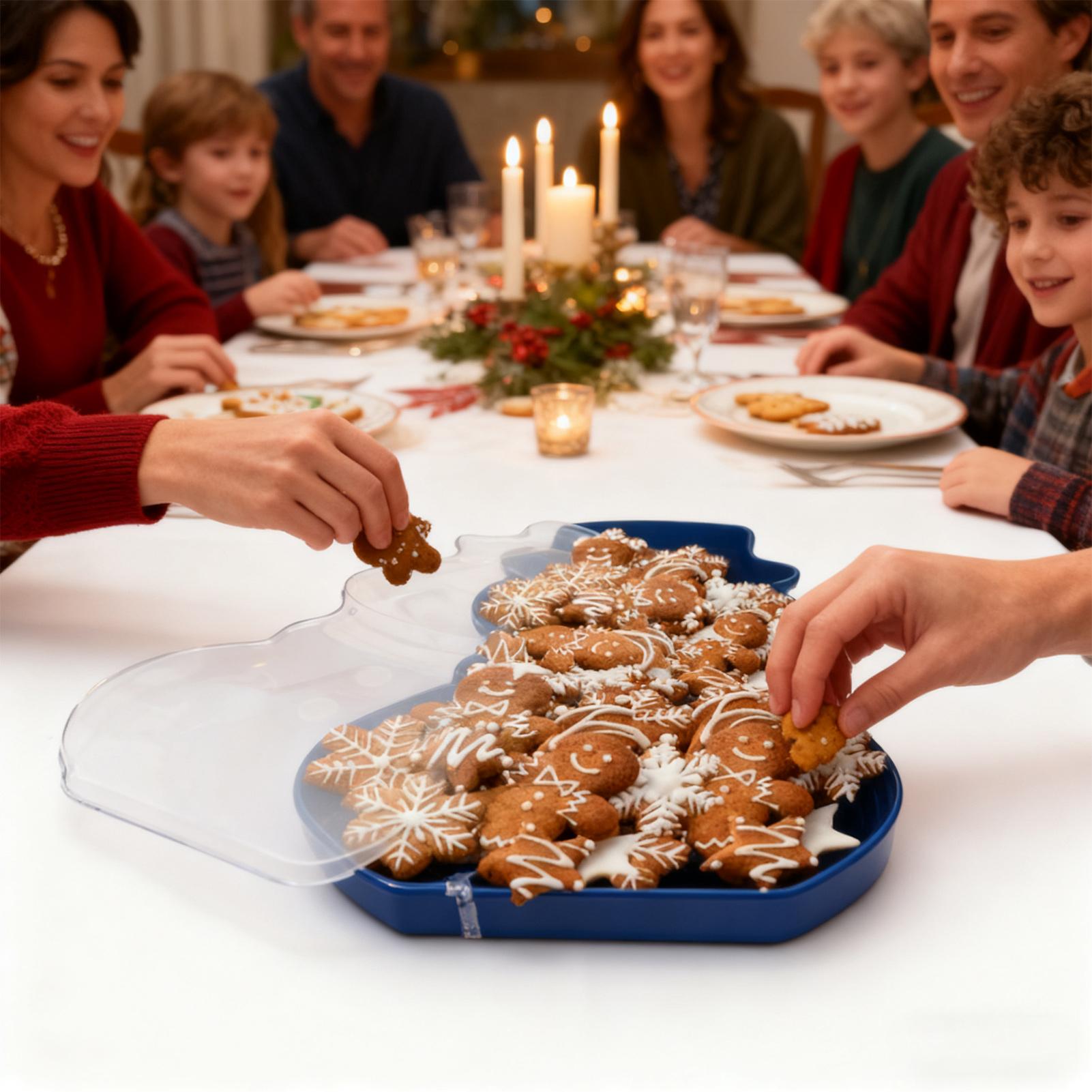 Christmas Snack Tray Food Orga - Food Snacks For Christmas avaliação e preço