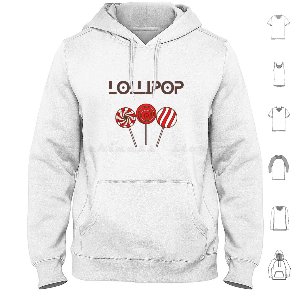 Lollipop Cute Hoodie Cotton Lo - Food Sweet Snacks avaliação e preço