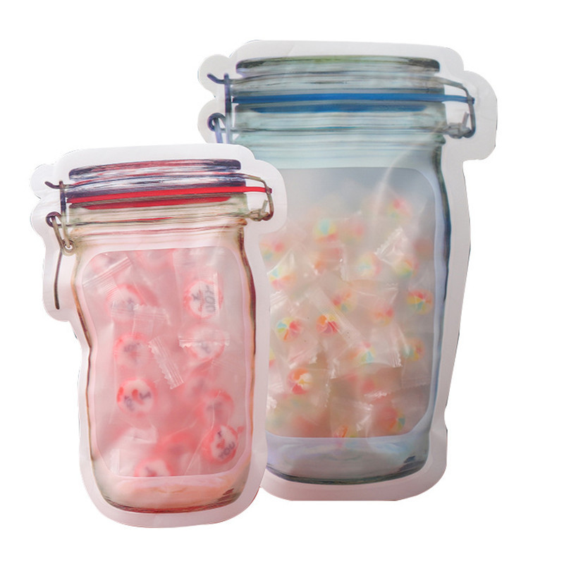 50Pcs Mason Bottle Shape Thick - Food Snacks For Christmas avaliação e preço