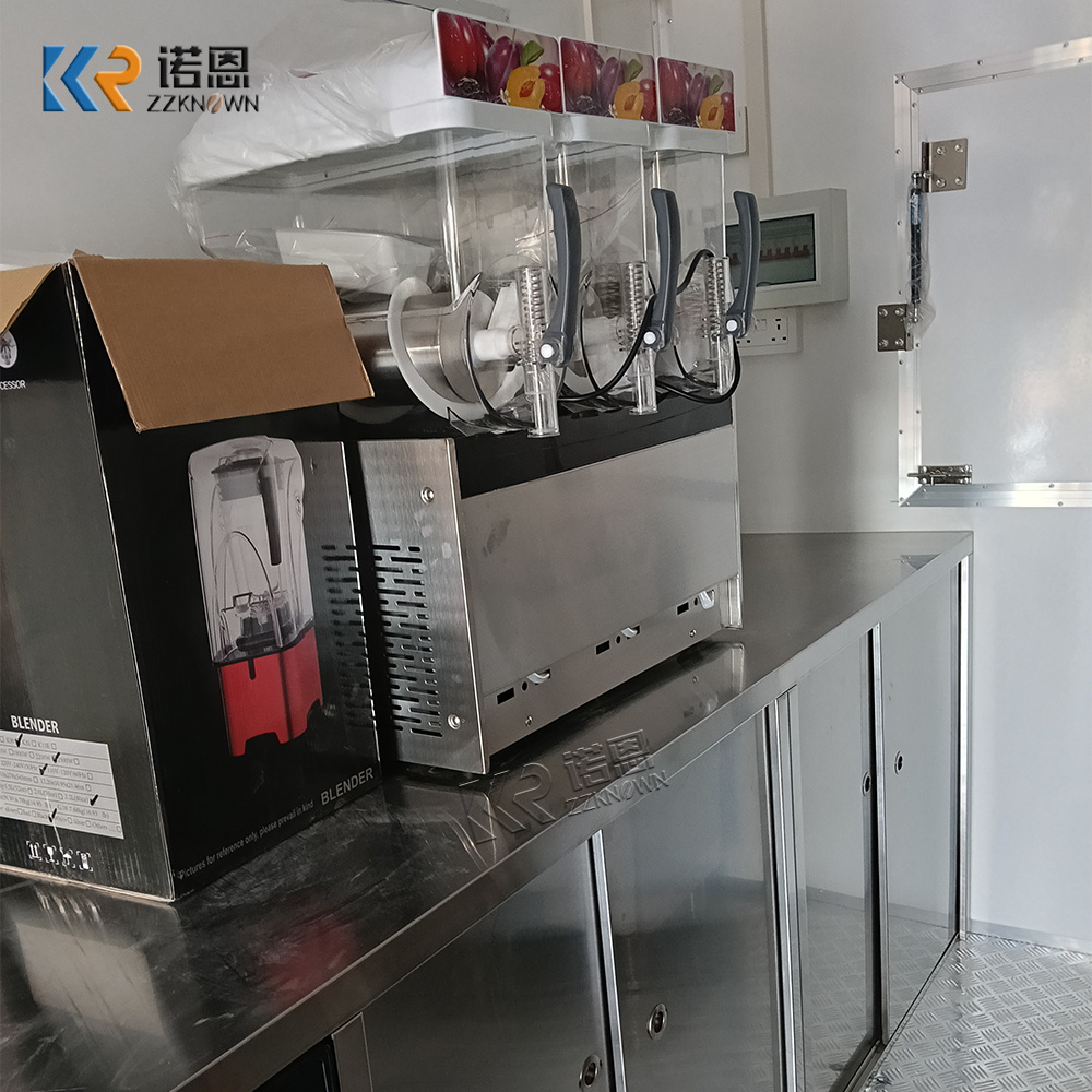 Mobile Food Truck with Exhaust - Food Snacks Business avaliação e preço