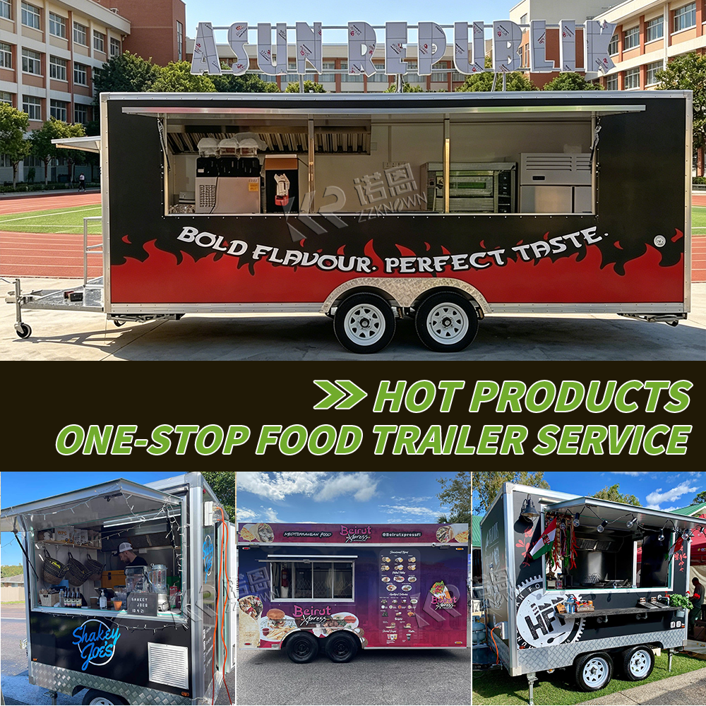 Mobile Food Truck with Exhaust - Food Snacks Business avaliação e preço