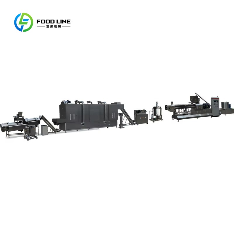 Customized Double Screw Extrud - Food Sweet Snacks avaliação e preço