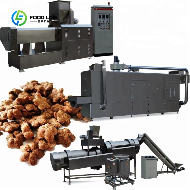 Customized Double Screw Extrud - Food Sweet Snacks avaliação e preço