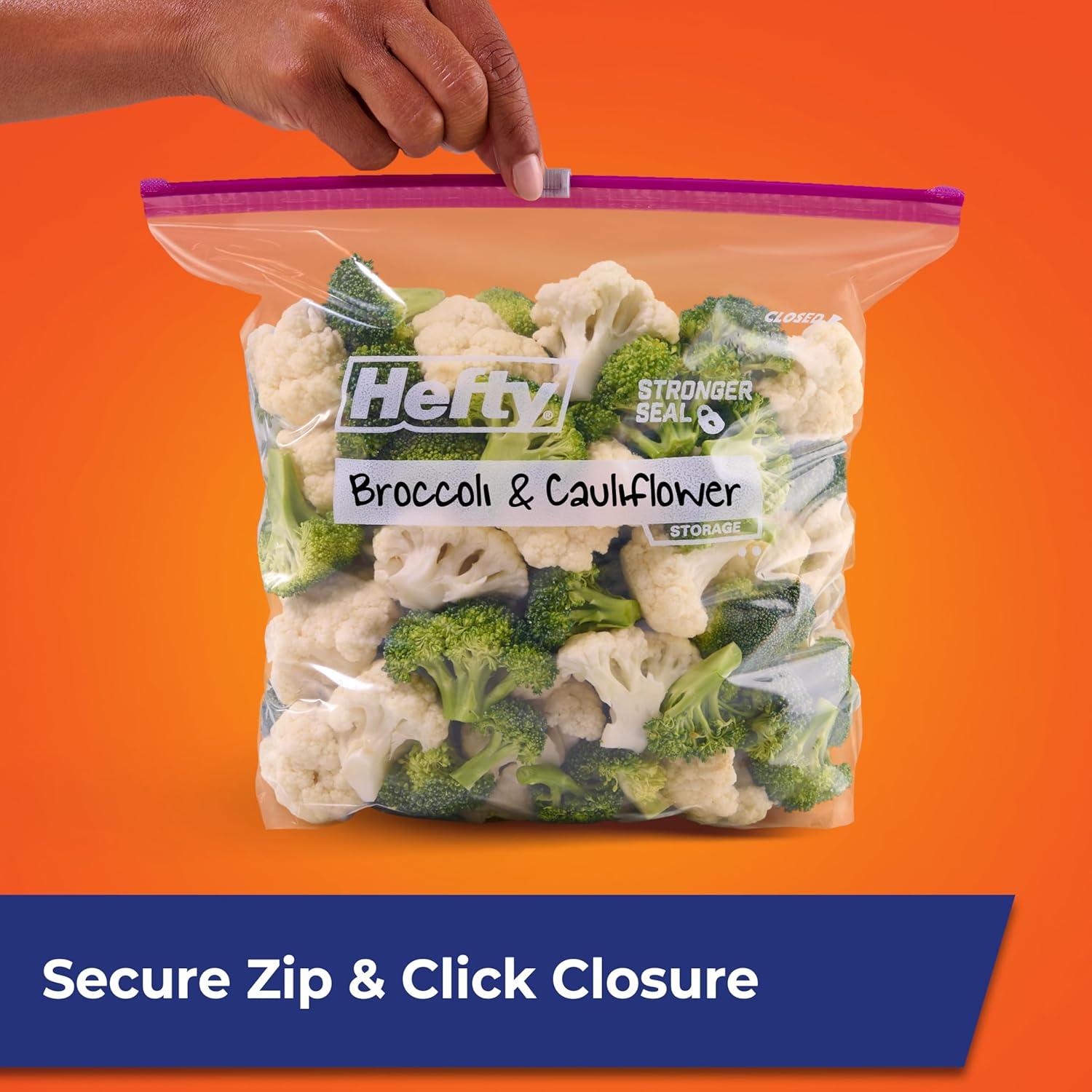 Hefty Slider Gallon Storage Ba - Snacks Food Labels avaliação e preço