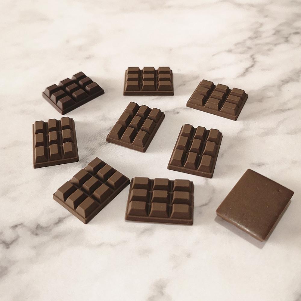 10pcs 23*16mm Mix Chocolate Po - Food Sweet Snacks avaliação e preço