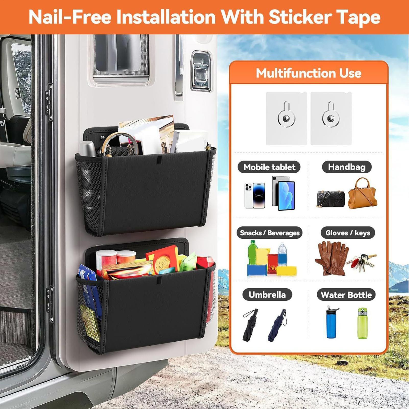 Door Storage Organizer 2 Piece - Rv Snacks & Food Zone Surat Menu avaliação e preço