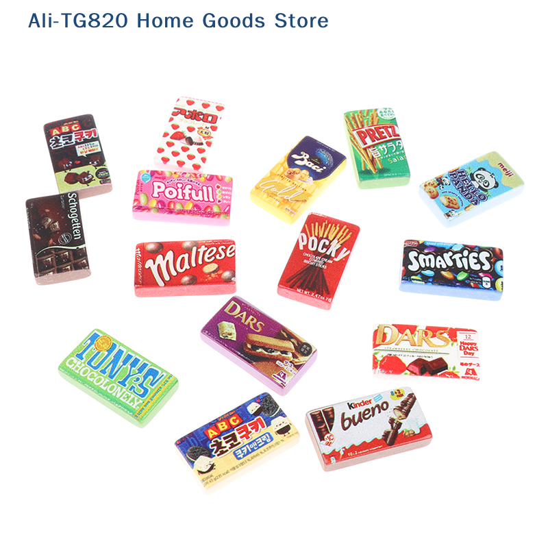 [TG820]10pcs/lot Dollhouse Min - Food Good Snacks avaliação e preço