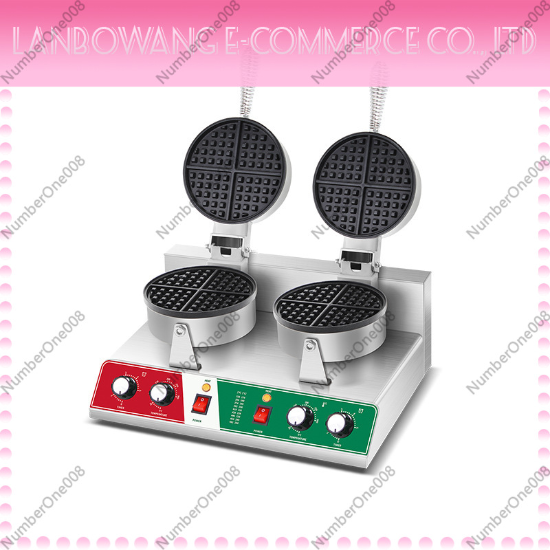 Rotating Waffle Maker Griddle  - Food Snacks Business avaliação e preço