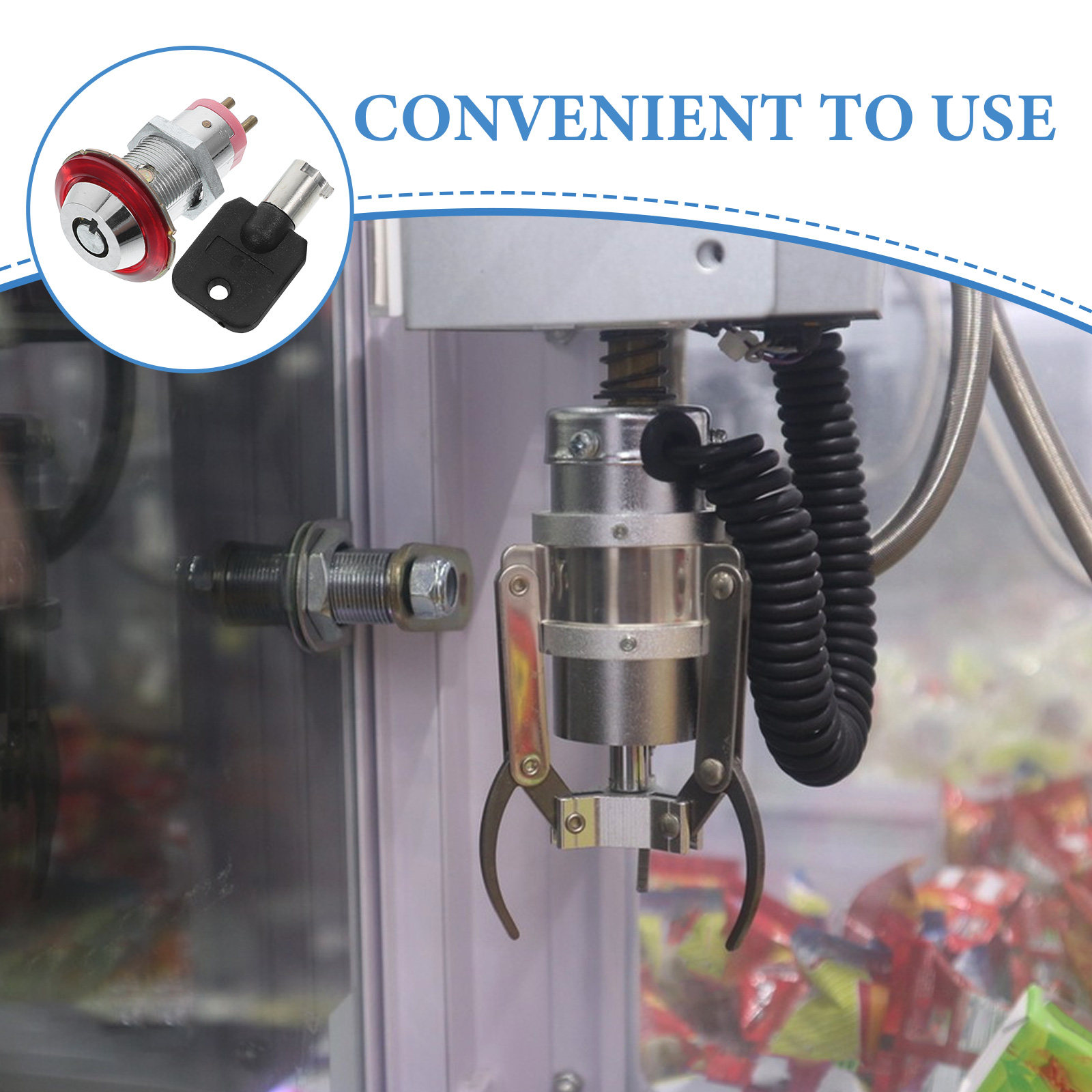 1Set Tubular Vending Machine L - Rv Snacks & Food Zone Surat Menu avaliação e preço
