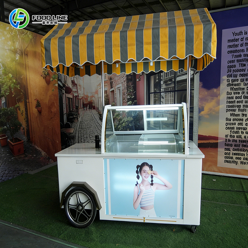 Mini Ice Cream Cart Mobile Swe - Food Sweet Snacks avaliação e preço
