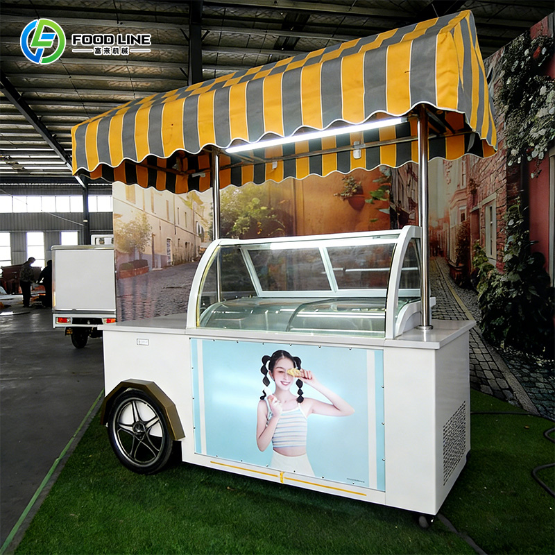Mini Ice Cream Cart Mobile Swe - Food Sweet Snacks avaliação e preço