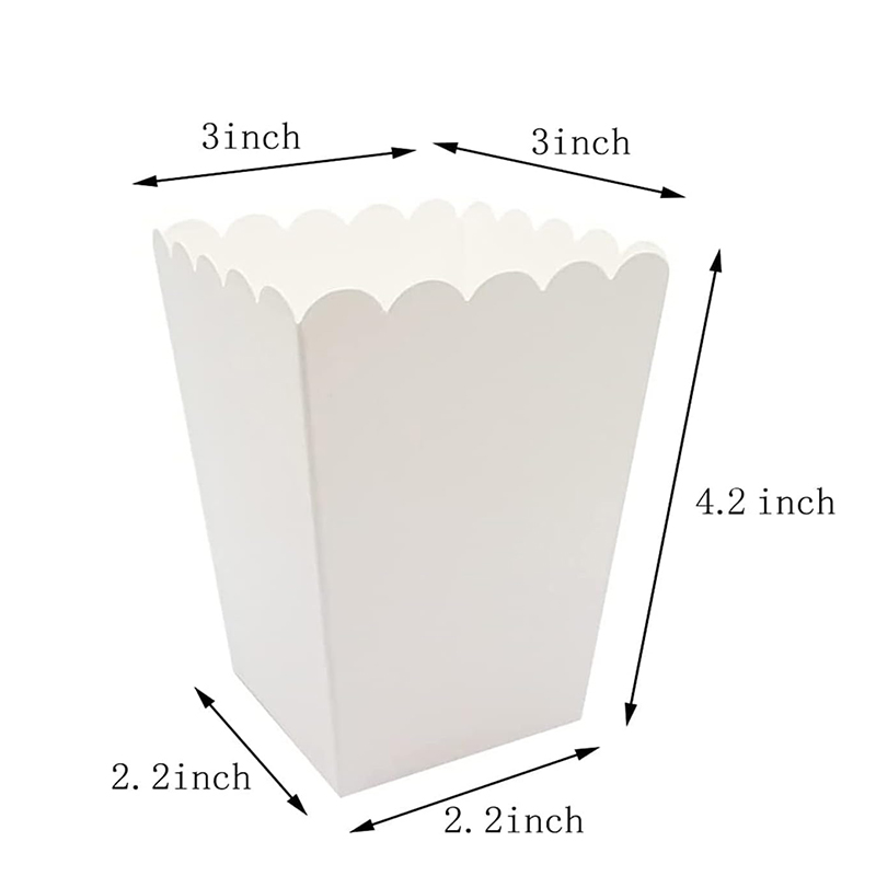 12pcs Paper Candy Cartons Popc - Food Snacks For Christmas avaliação e preço