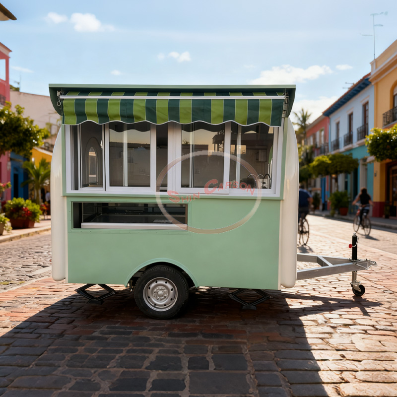 Mobile coffee, bar, sales cart - Rv Snacks & Food Zone Surat Menu avaliação e preço