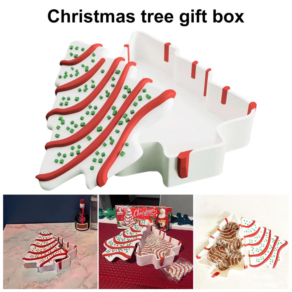 Christmas Tree Box Tree Shape  - Food Snacks For Christmas avaliação e preço