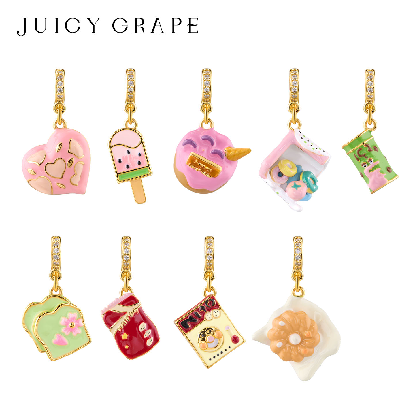 Sweet Treats 3D Enamel Candy P - Food Sweet Snacks avaliação e preço
