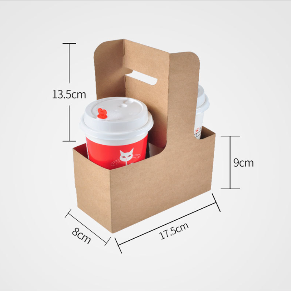 50Pack Holder Kraft Cardboard  - Food Snacks For Christmas avaliação e preço