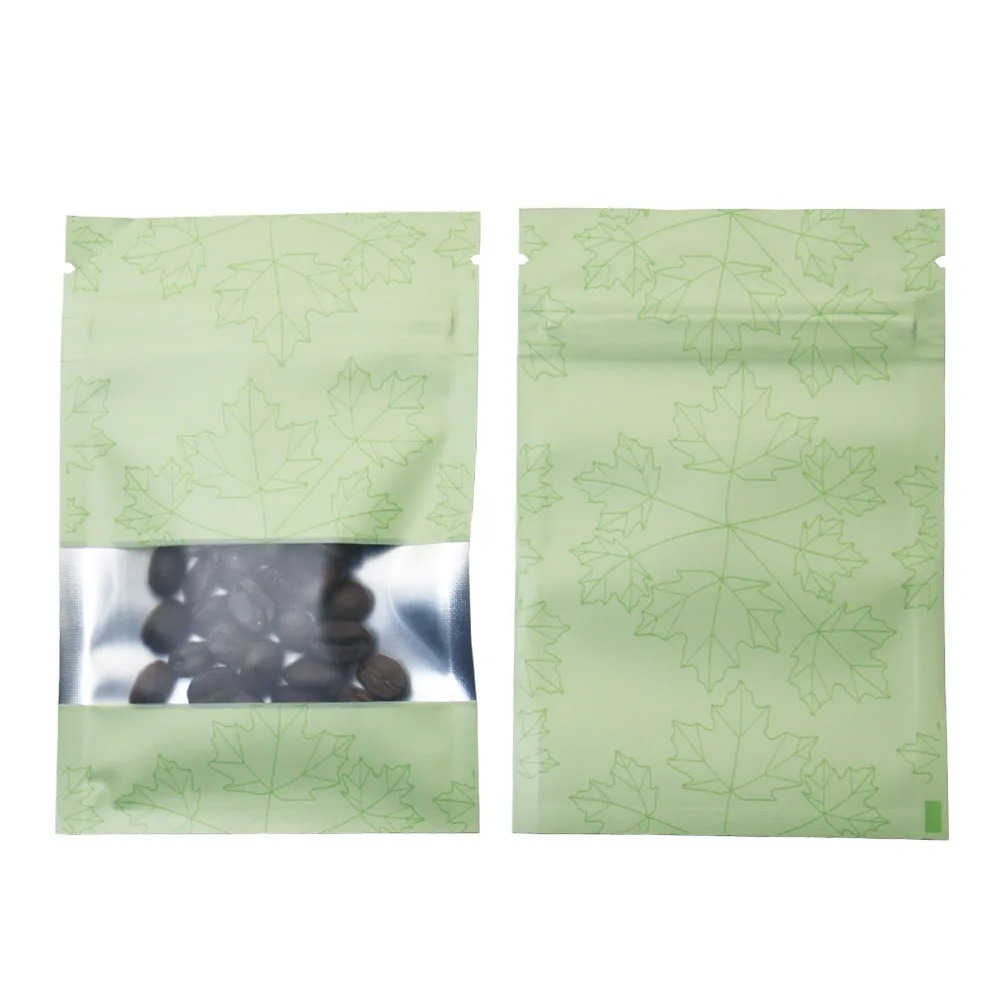 100Pcs Zip Lock Mylar Foil Bag - Food Snacks For Christmas avaliação e preço