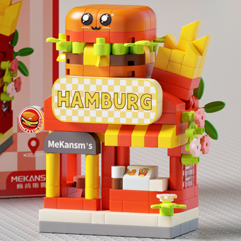 NEW DIY Hamburger Restaurant C - Food And Snacks Ideas avaliação e preço