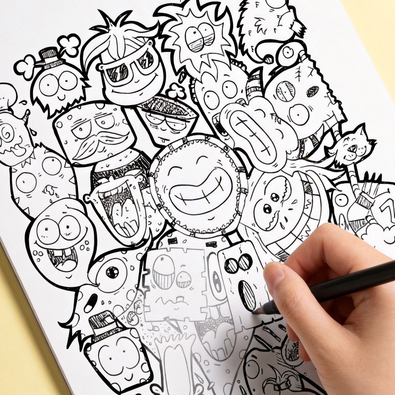 An Adult Decompression and Med - Food And Snacks Coloring Book avaliação e preço