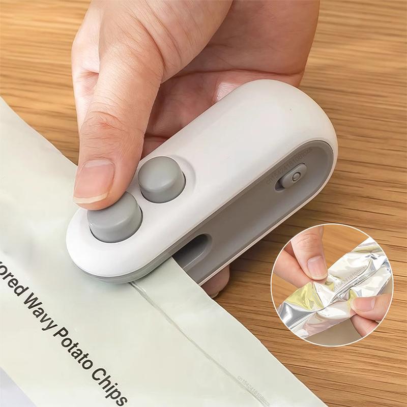 Mini Handheld Food Heat Sealer - Food Snacks At Home avaliação e preço