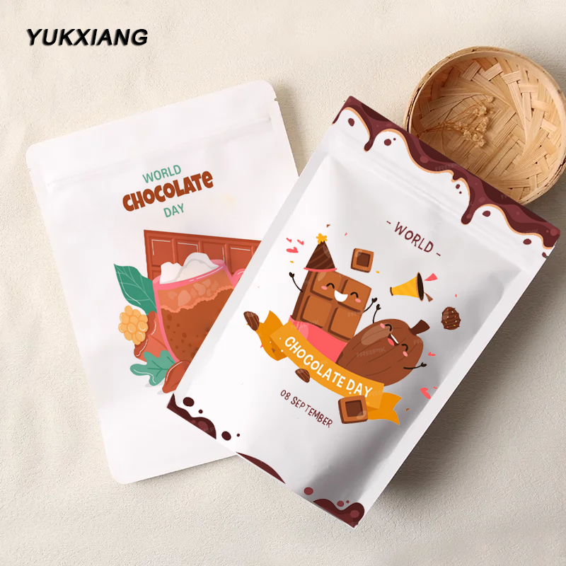Customized White Kraft Paper Z - Food Snacks For Christmas avaliação e preço