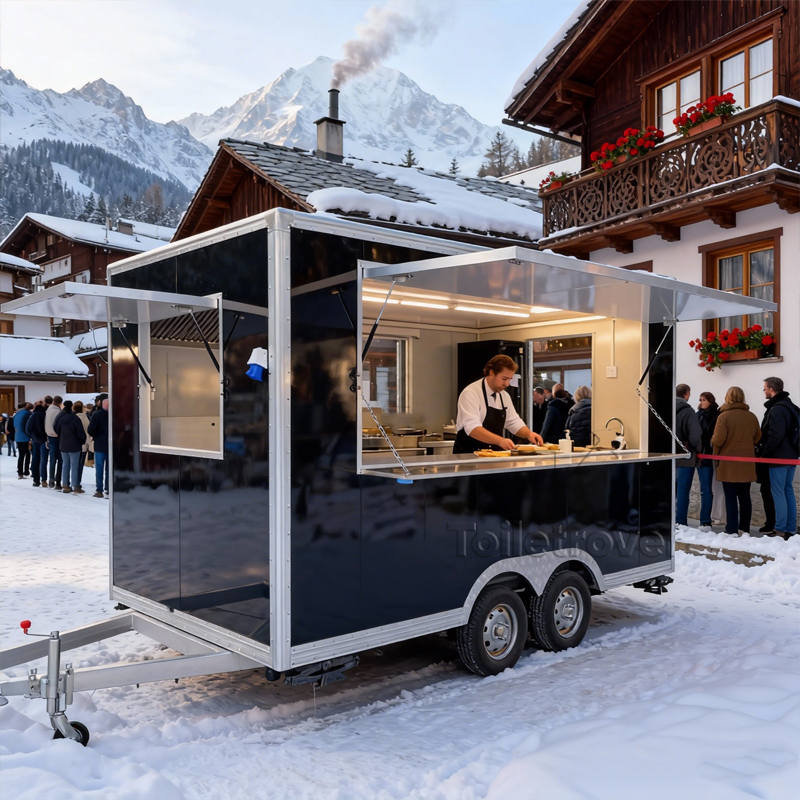 High End Commercial Food Truck - Food Sweet Snacks avaliação e preço