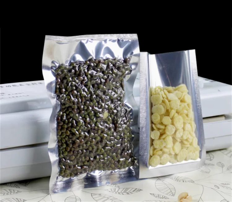 100 Pack Silver Glossy Flat Po - Food Snacks For Christmas avaliação e preço
